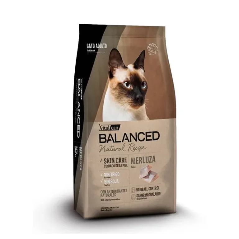 Balanced - Natural Recipe Gato Merluza 7,5 kg