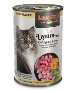Leonardo Lata Superior Selection Cordero con Ave y Calabaza 400 g