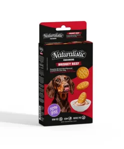 Naturalistic Snack Crackers Beef 200g