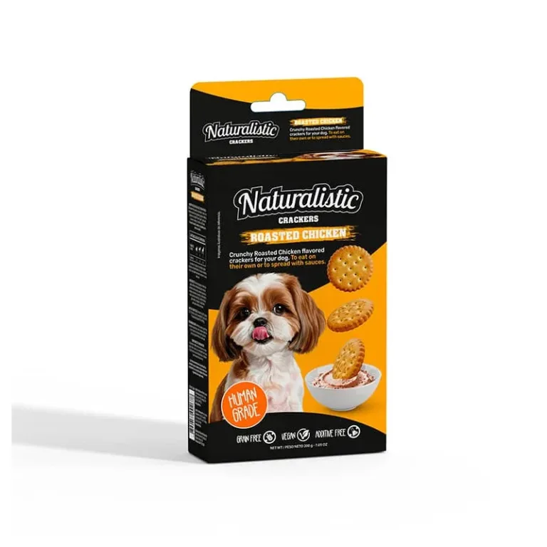 Naturalistic Snack Crackers Roasted Chicken 200g