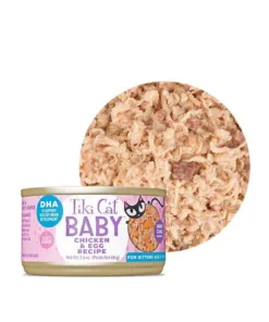 Alternative view of Tiki Cat Lata Whole Foods Pollo y Huevos para Gatitos 70 g
