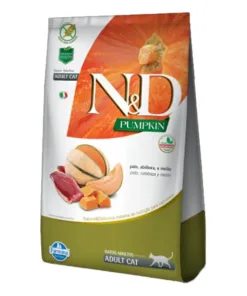 N&D Calabaza,Melon y  Pato Gato Adulto  7.5KG
