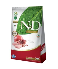 N&D Prime Feline Adult Pollo y Granada 7.5kg