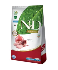 N&D Prime Felino Castrado Pollo y Granada 7.5kg