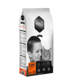 Amity Premium Gato - Salmón y Arroz 10 kg