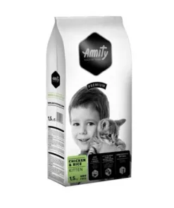 Amity Premium Kitten – Pollo y Arroz 10 kg